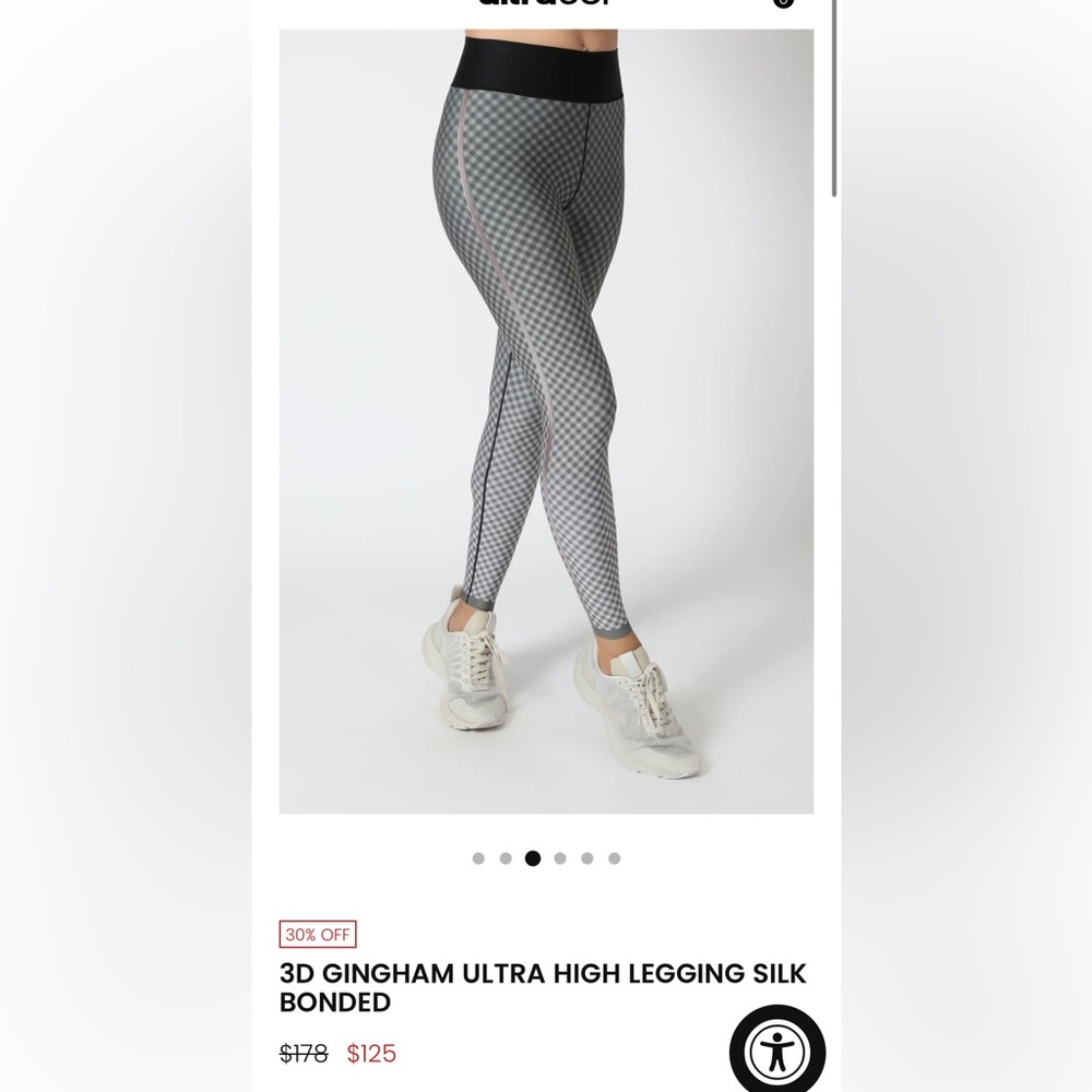 Ultracor Legging in Gingham